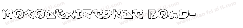 motoSerifCJKsc Bold字体转换